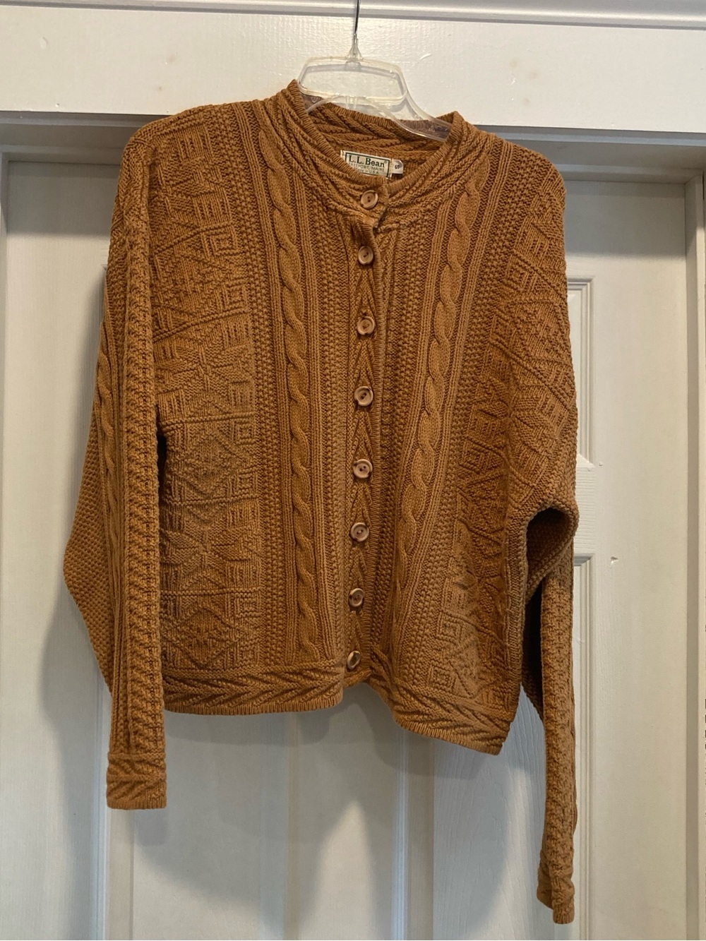 Vintage L.L Bean | Chunky Cable Knit Cardigan